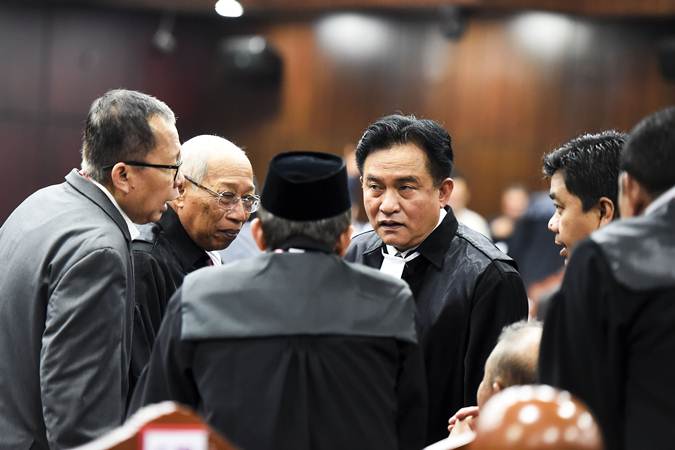 Tim Hukum TKN Tak Hadirkan Saksi Jelaskan Jabatan Ma’ruf Amin di BUMN