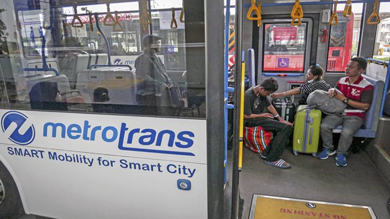  HUT Ke-492 Jakarta, Gratis Naik Transjakarta Hari Ini