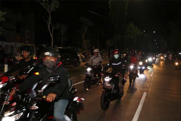  20 Klub Motor Ikuti Konvoi Suzuki Spesial Day Pekanbaru