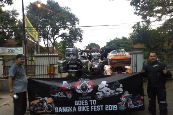  700 Motor Gede Ramaikan Bangka Bike Fest