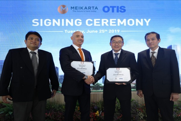  Otis Pasok Lift untuk Proyek Meikarta