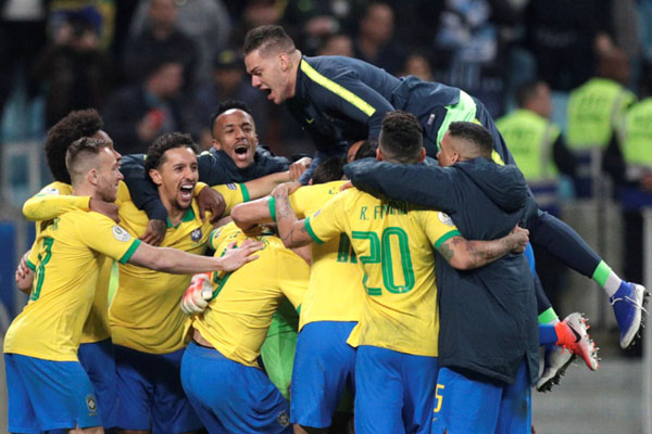  Hasil Copa America : Brasil Menang Adu Penalti, vs Argentina di Semifinal? (Video)