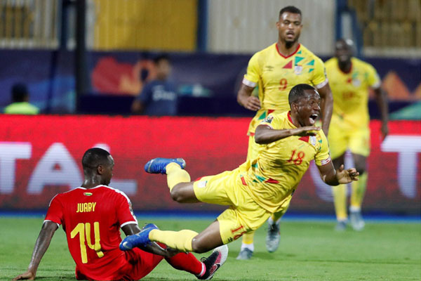 Pertandingan Benin vs Guinea-Bissau berakhir 0 - 0./Reuters