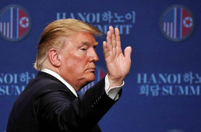  Bertemu Kim Jong Un, Trump Presiden AS Pertama yang Injakkan Kaki di Tanah Korea Utara