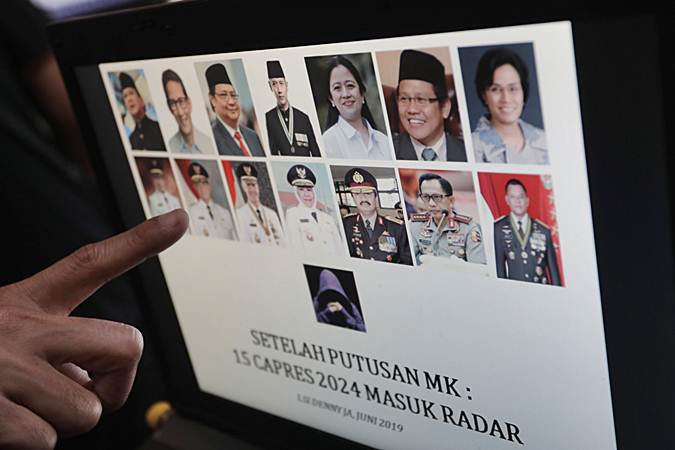  Inilah Nama-nama Capres 2024 Versi Lingkaran Survei Indonesia