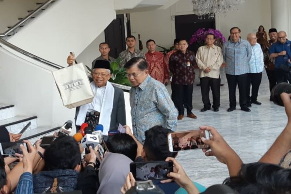  Tas Jinjing Jusuf Kalla untuk Ma\'ruf Amin