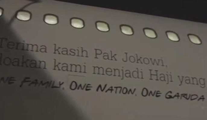  Stiker Ucapan Terima Kasih di Pesawat Jadi Viral, Apa Tanggapan Garuda?