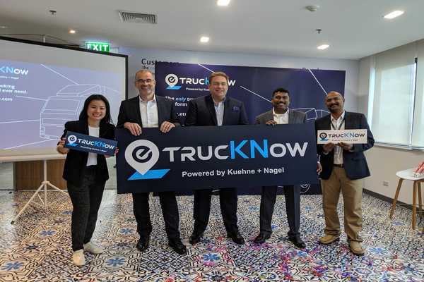 Peluncuran etrucKNow oleh Kuehne+Nagel di Bangkok, Thailand./dok. kuehne+nagel