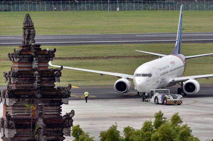  PENERBANGAN KE EMBARKASI HAJI : Sriwijaya Air Layani 13.644 Jemaah Calon Haji