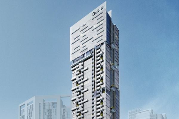  Apartemen di Grand Sungkono Lagoon Segera Tutup Atap