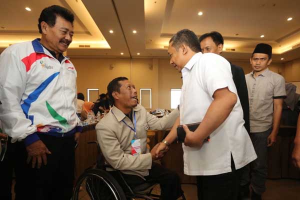  Yana Minta NPCI Kota Bandung Tingkatkan Pembinaan Atlet
