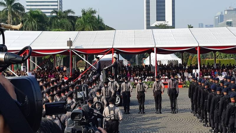  Presiden Jokowi : Polri Harus Waspadai Kejahatan Model Baru