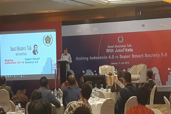  Wapres Kalla : Banyak Seminar Industri 4.0, Tapi Tetap Impor Barang dari China