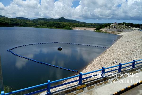  PROYEK BENDUNGAN :  Raknamo Baru Berfungsi Tahun Depan