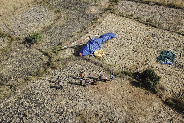 Otoritas Mulai Investigasi Helikopter Jatuh di Lombok Tengah