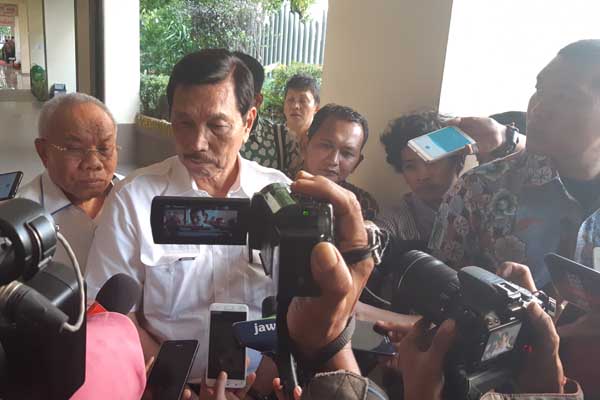  Tak Hadir Saat Pertemuan Jokowi-Prabowo, Luhut : Kepentingan Saya Apa?