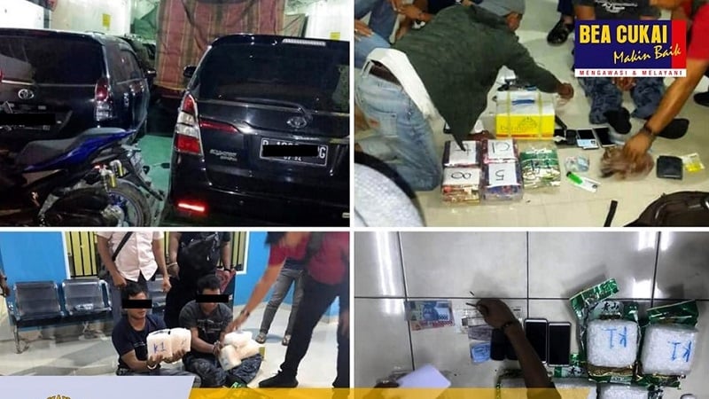  Bea Cukai Pangkalpinang Amankan Sabu di Pelabuhan dan Bandara