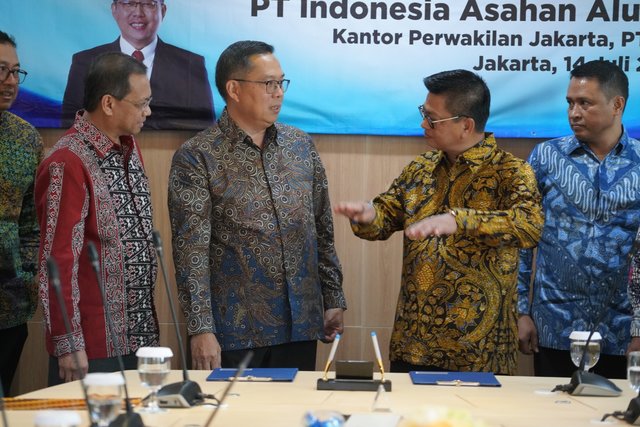  Inalum Siap Tambah Kapasitas Produksi Aluminium hingga 1,5 Juta Ton