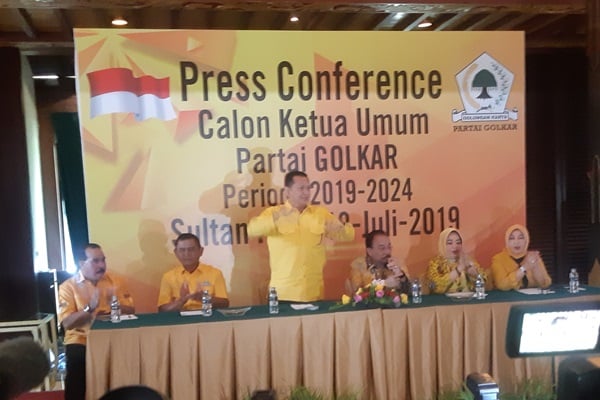  Bamsoet Deklarasi Caketum Golkar, Incar Suara Kalangan Milenial