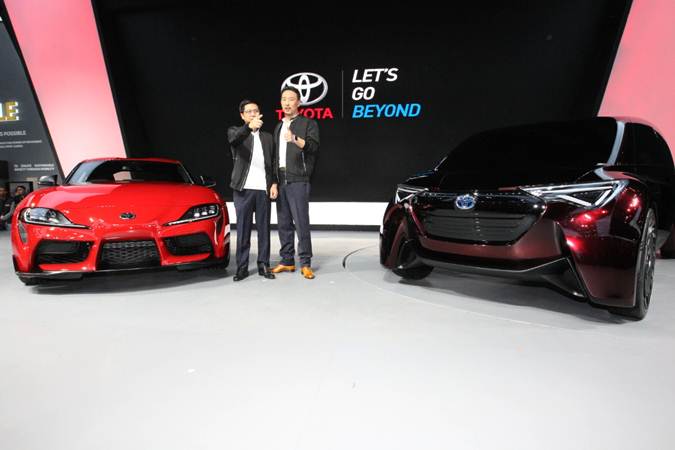  Toyota Perkenalkan Mobil GR Supra di GIIAS 2019