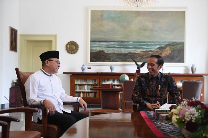  Zulkifli Hasan Ungkap Makna Amien Rais Beri Kesempatan Jokowi-Ma\'ruf
