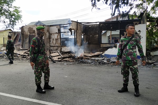  Antisipasi Bentrok Susulan, Personel Gabungan Masih Jaga Mesuji