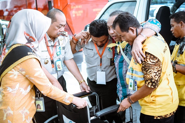  Keloter Pertama Jemaah Haji Asal Balikpapan Diberangkatkan