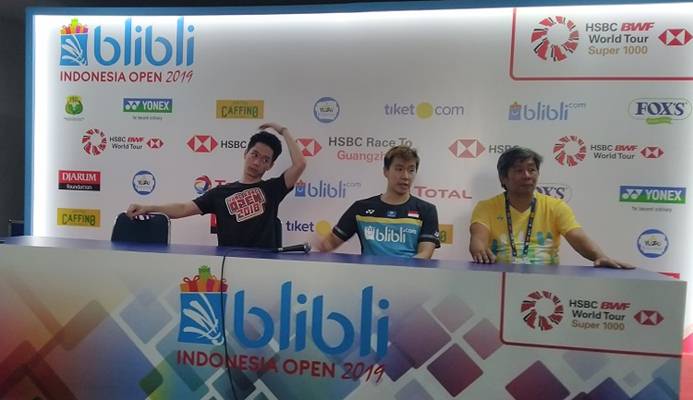  Ciptakan All Indonesian Final, Ini Evaluasi Pelatih untuk Ganda Putra di Indonesia Open 2019