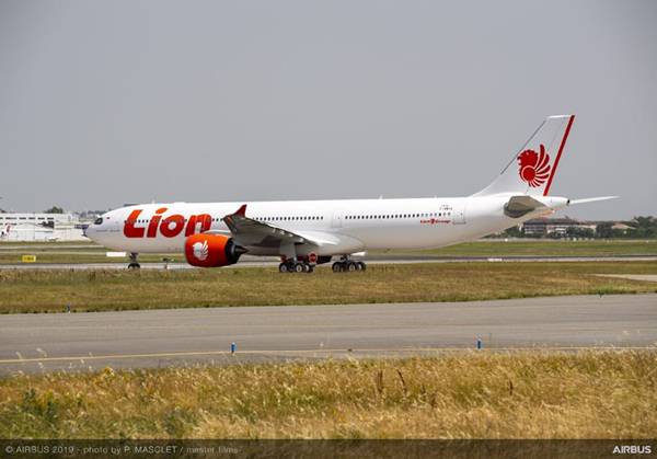  Lion Air Maskapai Pertama Gunakan Airbus A330-900 Neo di Asia Pasifik