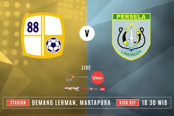  Barito Putera vs Persela Lamongan Skor masih 0-0
