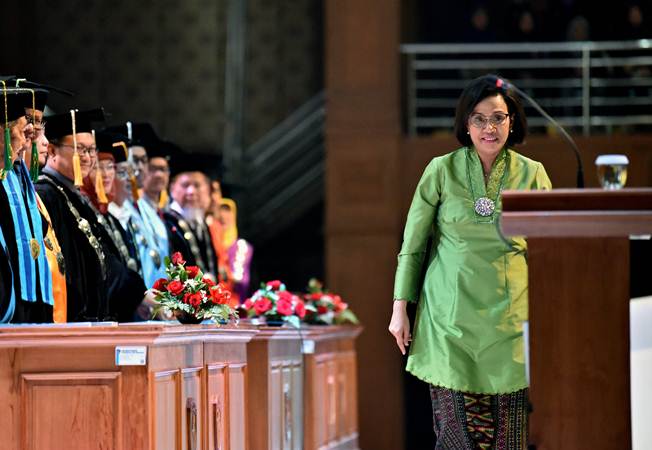  Orasi Ilmiah Sri Mulyani pada Dies Natalis Ke-38 Universitas PGRI Semarang