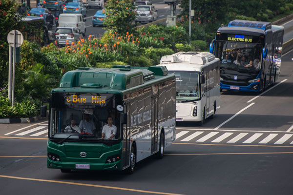  Perum PPD Bakal Uji Coba Bus Listrik pada Oktober 2019