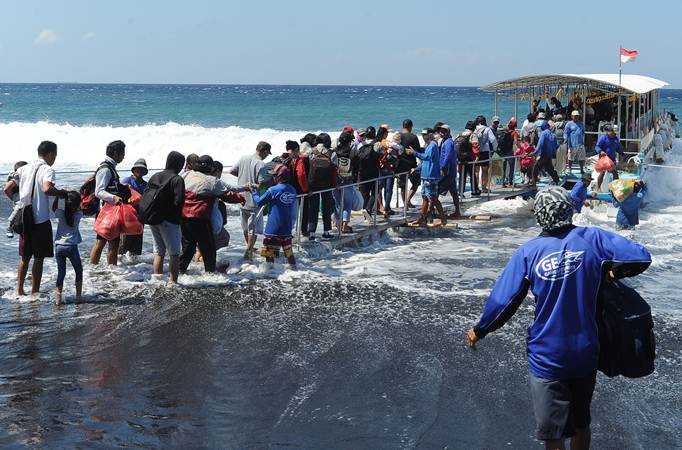  Mudik Jelang Hari Raya Galungan di Bali