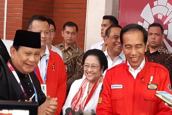  PDIP: Pertemuan Jokowi, Megawati dan Prabowo Bukan untuk Membentuk Koalisi