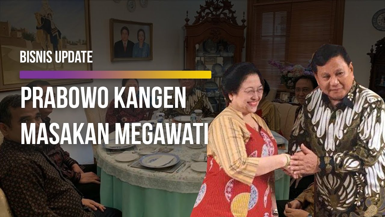  Teka-Teki Menu Makan Siang Megawati dan Prabowo, Adakah Nasi Goreng, Ikan Bakar dan Bakmi?