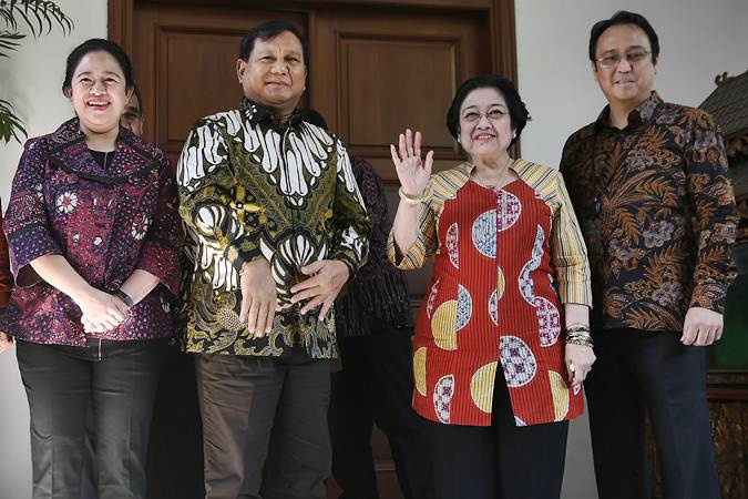  Usai Bertemu Megawati, Prabowo : Kami Sama-sama Patriot NKRI