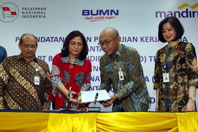  Bank Mandiri dan Pelni Jalin Kerja Sama