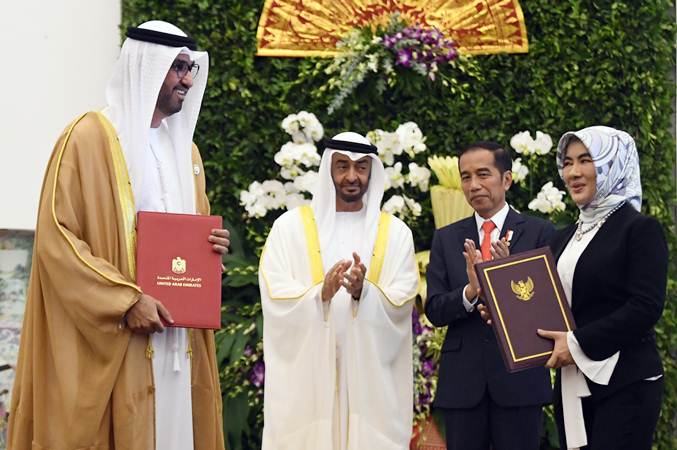  Indonesia dan Uni Emirat Arab Jalin Sejumlah Kerja Sama