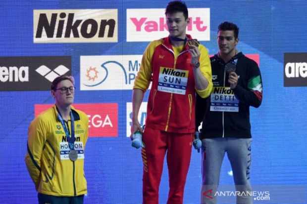  Enam Aksi Kontroversi Perenang Asal China Sun Yang