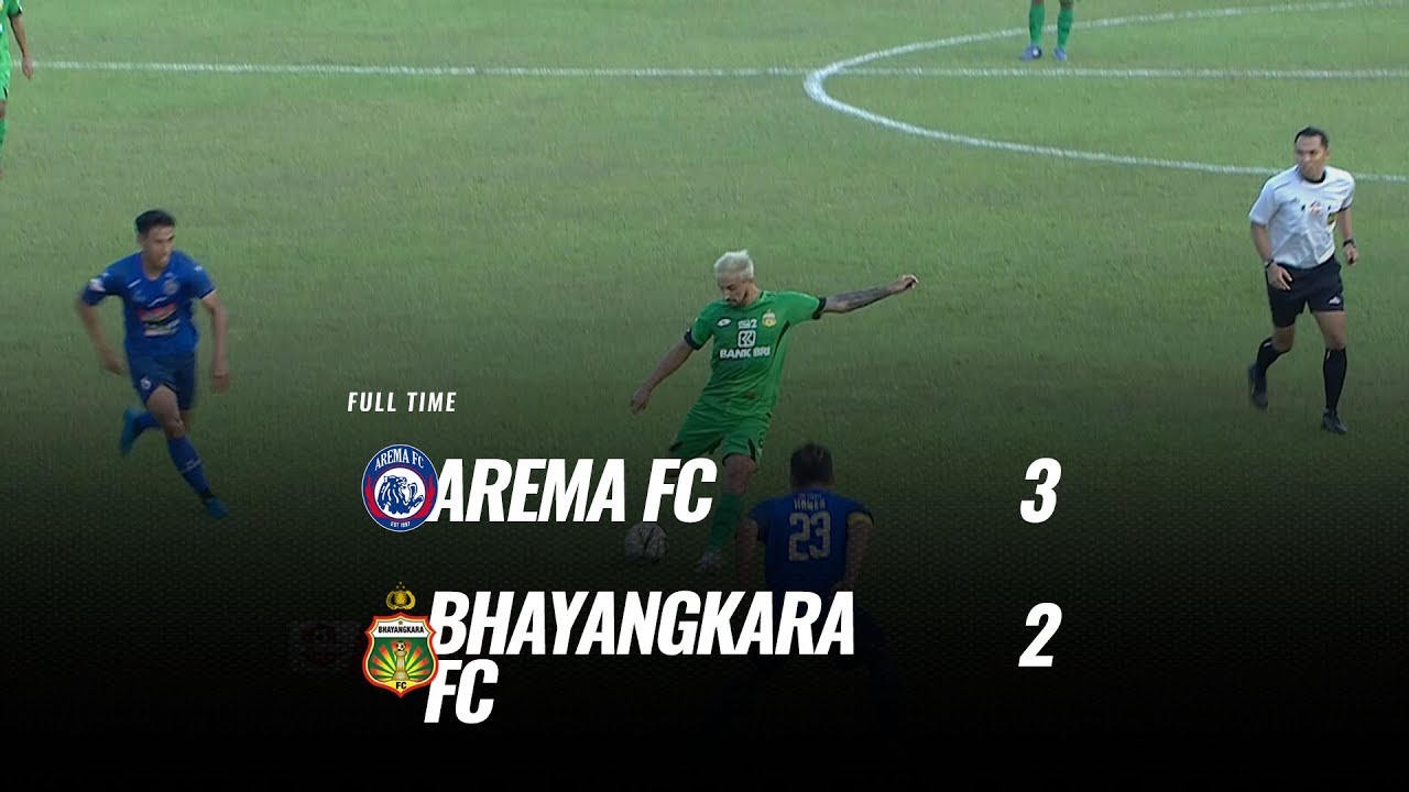  Live Streaming Arema FC vs Bhayangkara FC 3-2, Arema Melejit ke Posisi 5