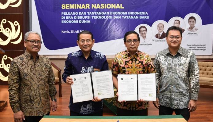  FEB Universitas Brawijaya Gandeng CSIS Kembangkan Riset Ekonomi Nasional dan Dunia