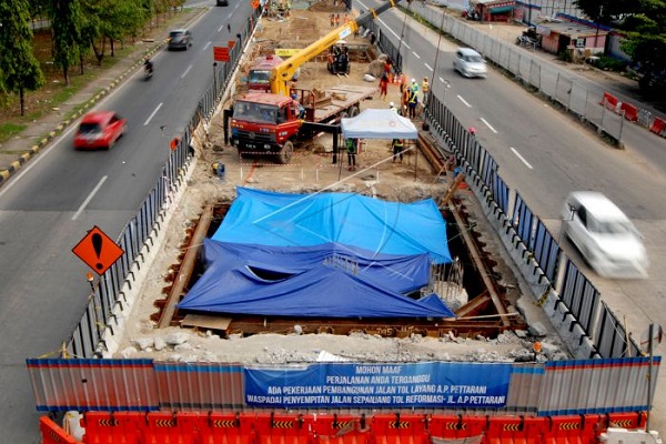  META : Pembangunan Jalan Tol A.P. Pettarani Masih Sesuai Target