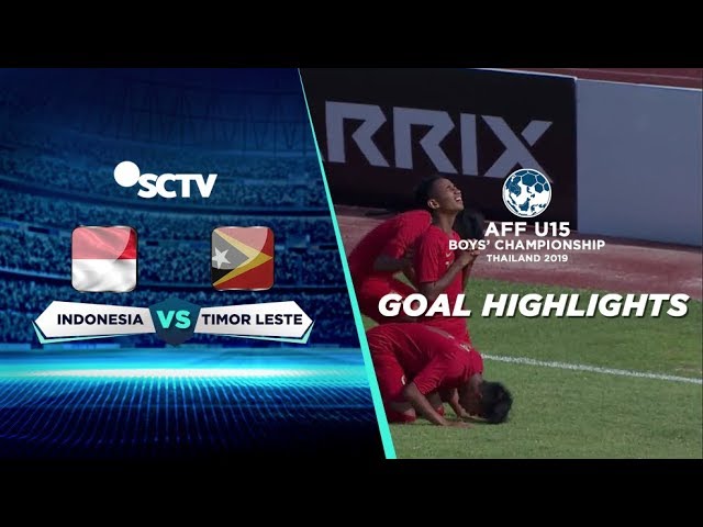  Piala AFF U15: Indonesia vs Timor Leste 1-1, Siap Tempur vs Filipina. Ini Videonya