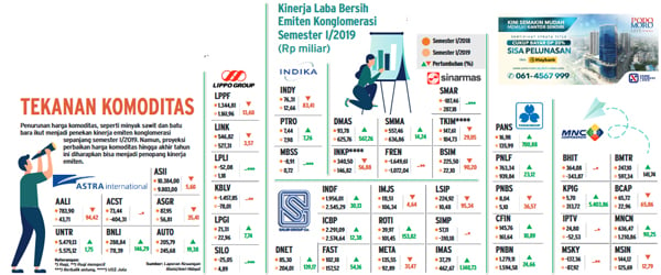  Kinerja Emiten Konglomerasi Konsumer dan Keuangan Solid