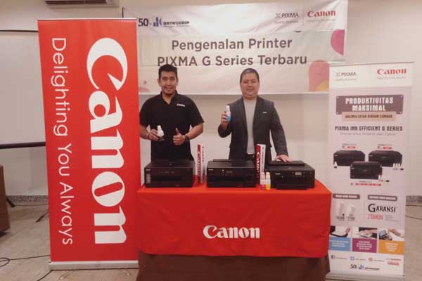  Canon Targetkan Jual 100 Unit Pixma G-Series di Semarang