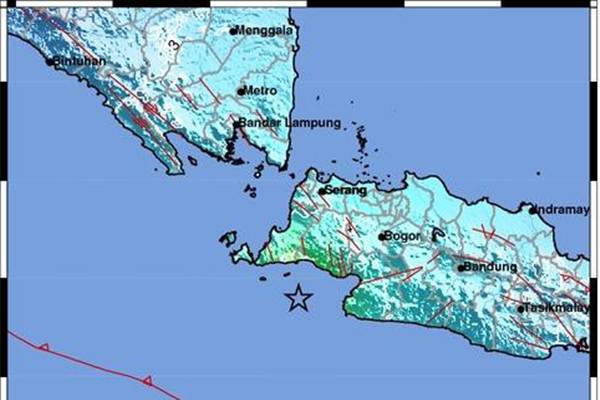  Gempa Banten : Pelabuhan Merak Tetap Beroperasi Normal 