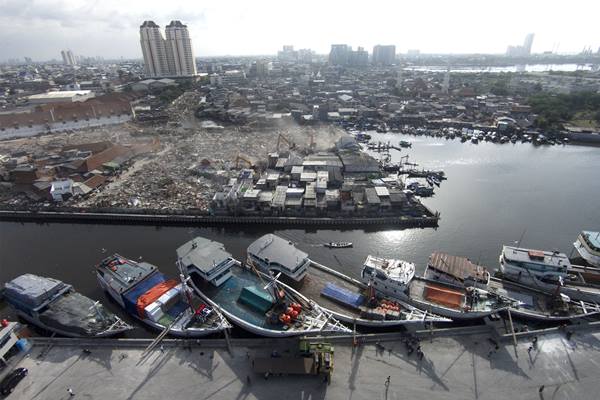  BPBD : Tinggi Permukaan Air Jakarta Utara Sudah Turun
