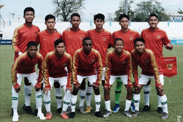  Live streaming Indonesia vs Myanmar. Penentuan Tiket Semifinal AFF U15