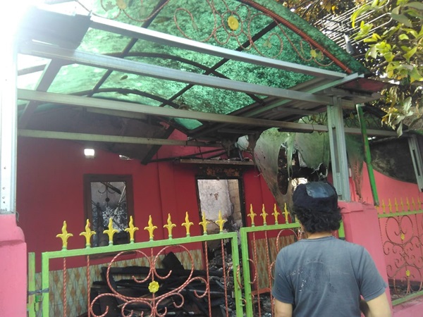  Listrik Padam, 3 Rumah di Puri Artha Sentosa Ludes Dilalap Api
