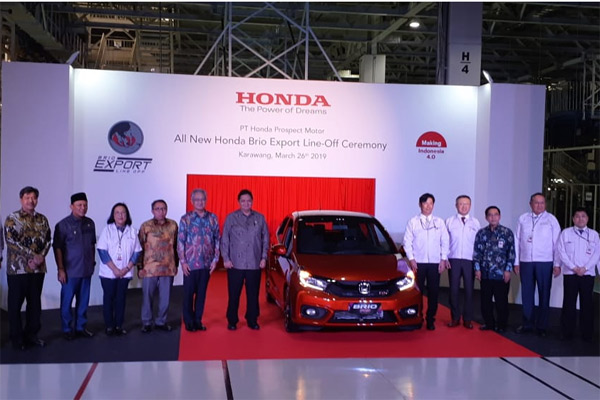  Januari-Juli 2019, Honda Paling Banyak Ekspor CKD